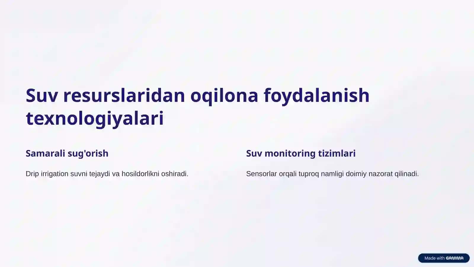 Qishloq xo'jaligi va qayta ishlash sohalarida innovatsion texnologiyalarni qo'llashning samarasi 4