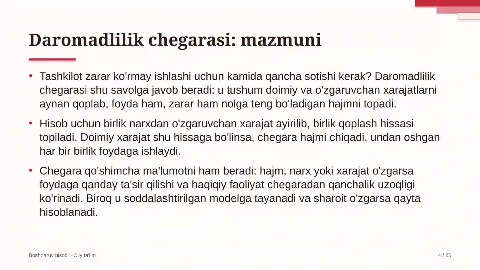 Elektromobillarni quvvatlash stansiyalarida daromadlilik chegarasini aniqlash 4