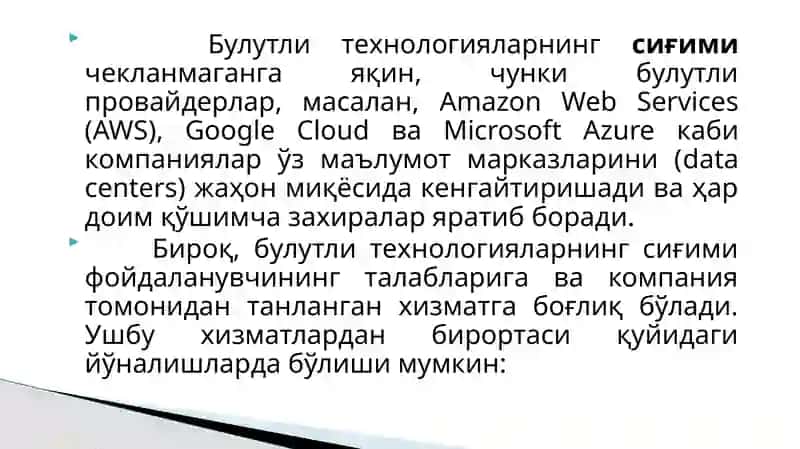 BulutliHisoblash(Cloud Computing) 4