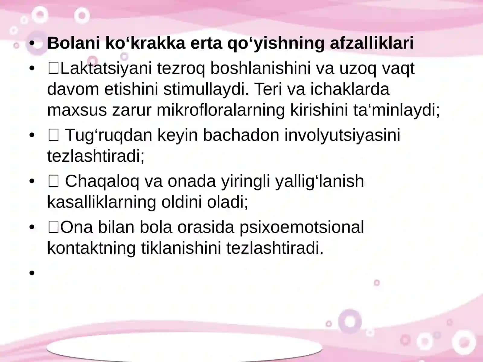 SOG‘LOM BOLALARNIOZIQLANTIRISH 4