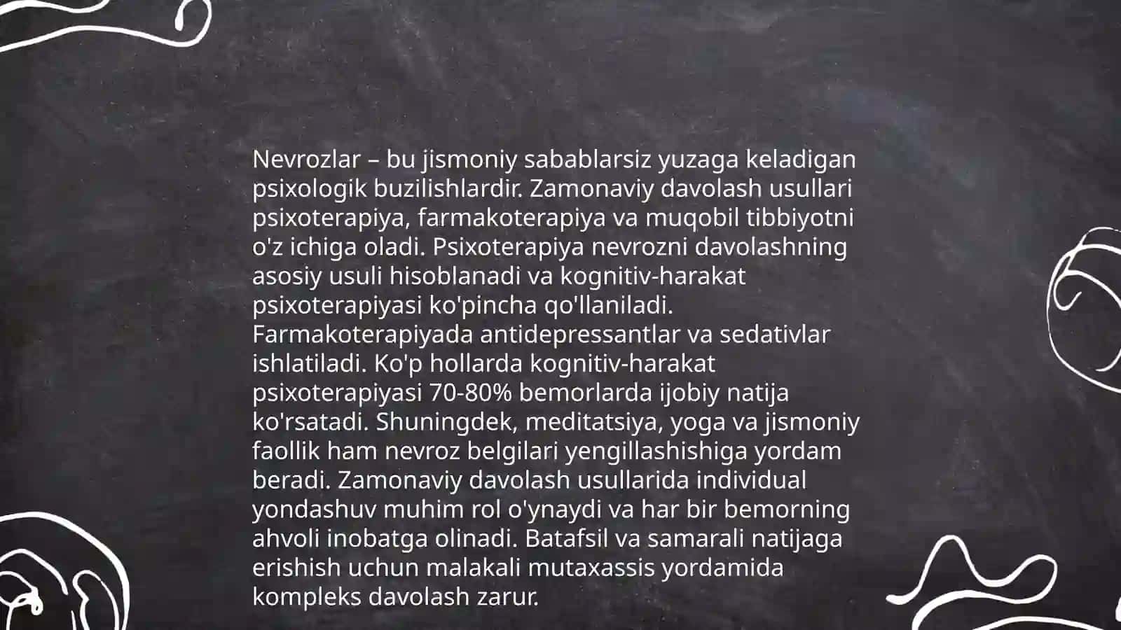 Nevro'zlar, nevrasteniya, isteriya 4