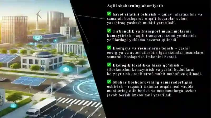 Aqilli shaharlarda aqilli transport va aqilli bekatlar uchun 4