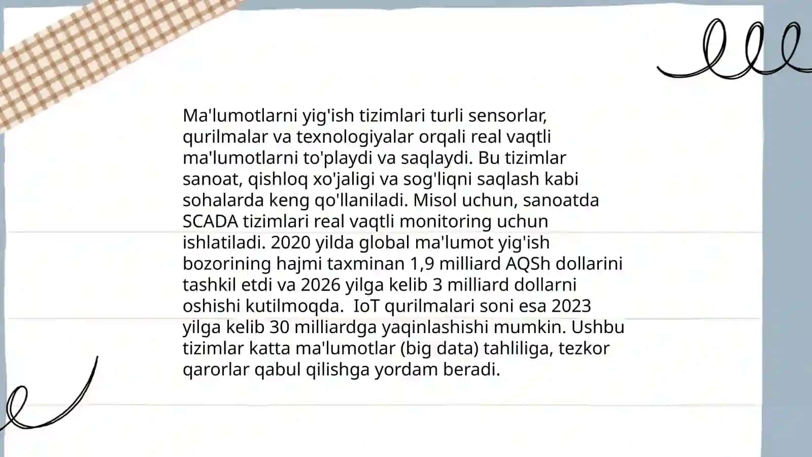 Tillarning axborotni toʻplash va uzatish funksiyasi 4