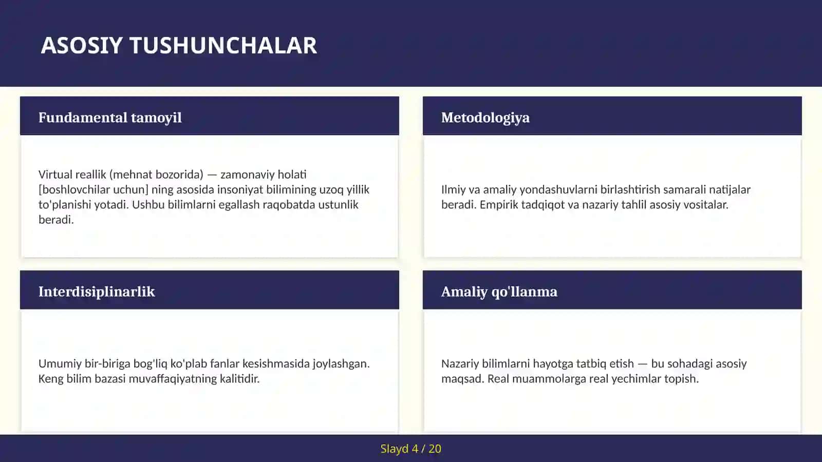 Virtual reallik (mehnat bozorida) — zamonaviy holati [boshlovchilar uchun] 4