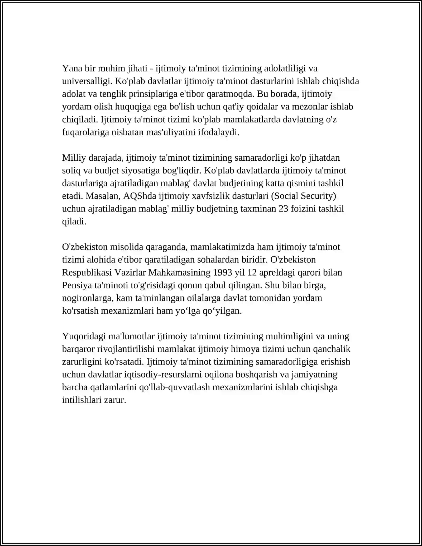 IJTIMOIY TA'MINOTNING KONSERVATIV MODELI 4