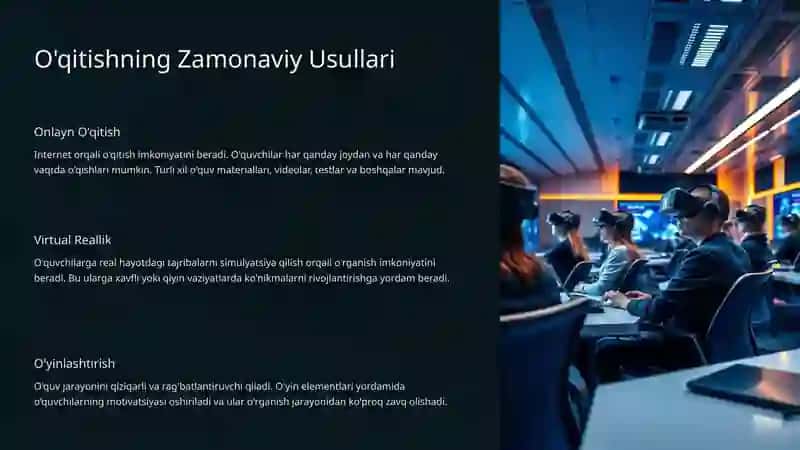 Professional Ta’limda Ta’lim Usullarini Qo‘llash 4