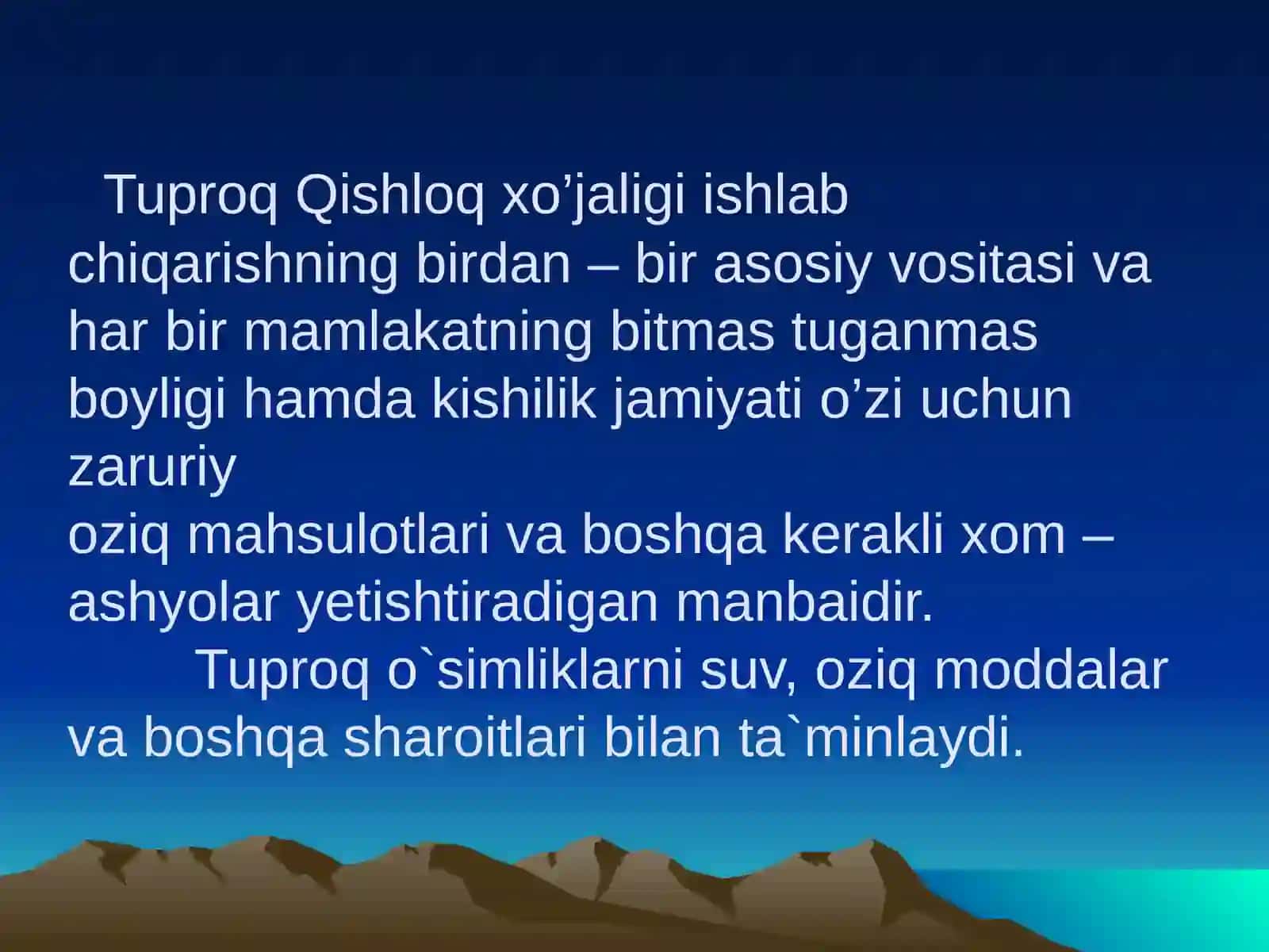Tuproqshunoslik 4