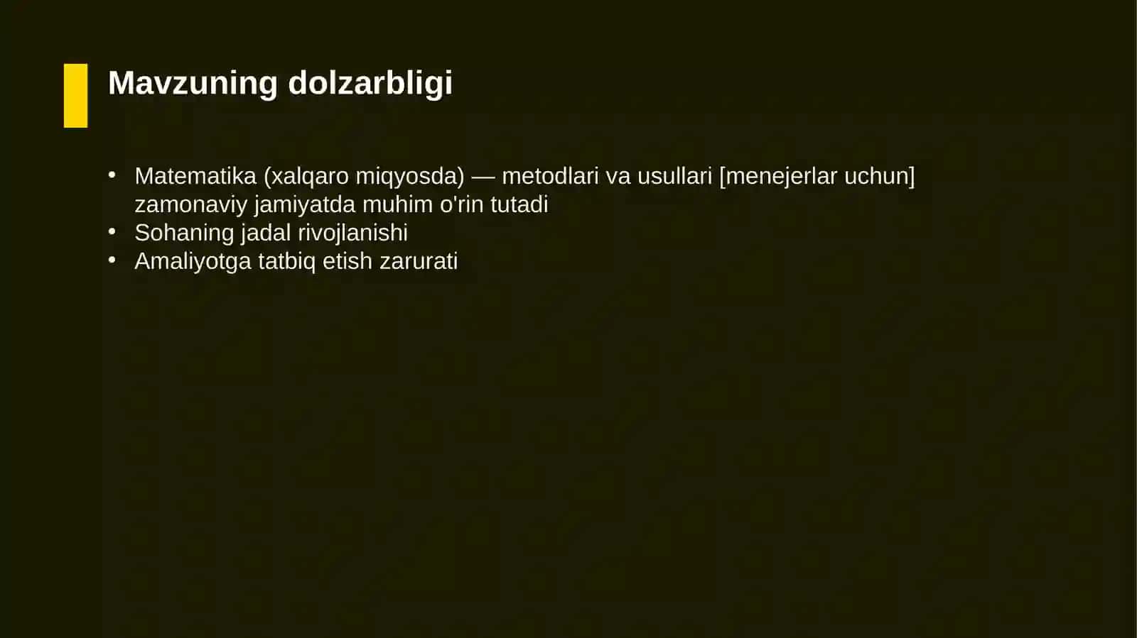 Matematika (xalqaro miqyosda) — metodlari va usullari [menejerlar uchun] 4