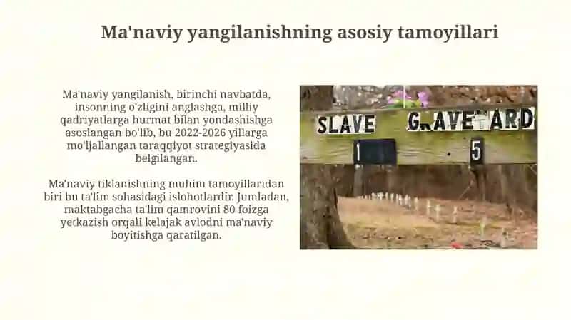 O'zbekistonning yangilanishi: Ma'naviy yuksalish sari 4
