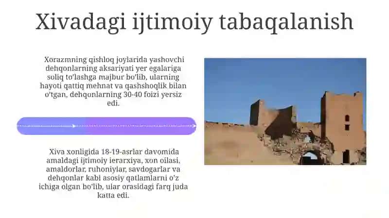 Xiva xonligi iqtisodiy ahvoli 4