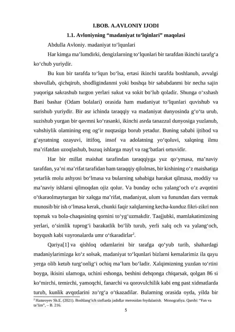 A.AVLONIY ASARLARIDA TA’LIM TARBIYA MASALASINING YORITILISHI 4