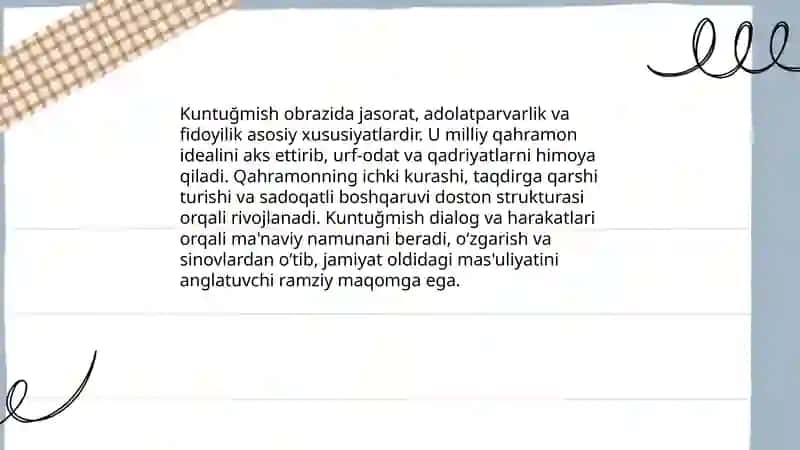 Kuntuğmish dostoni 4