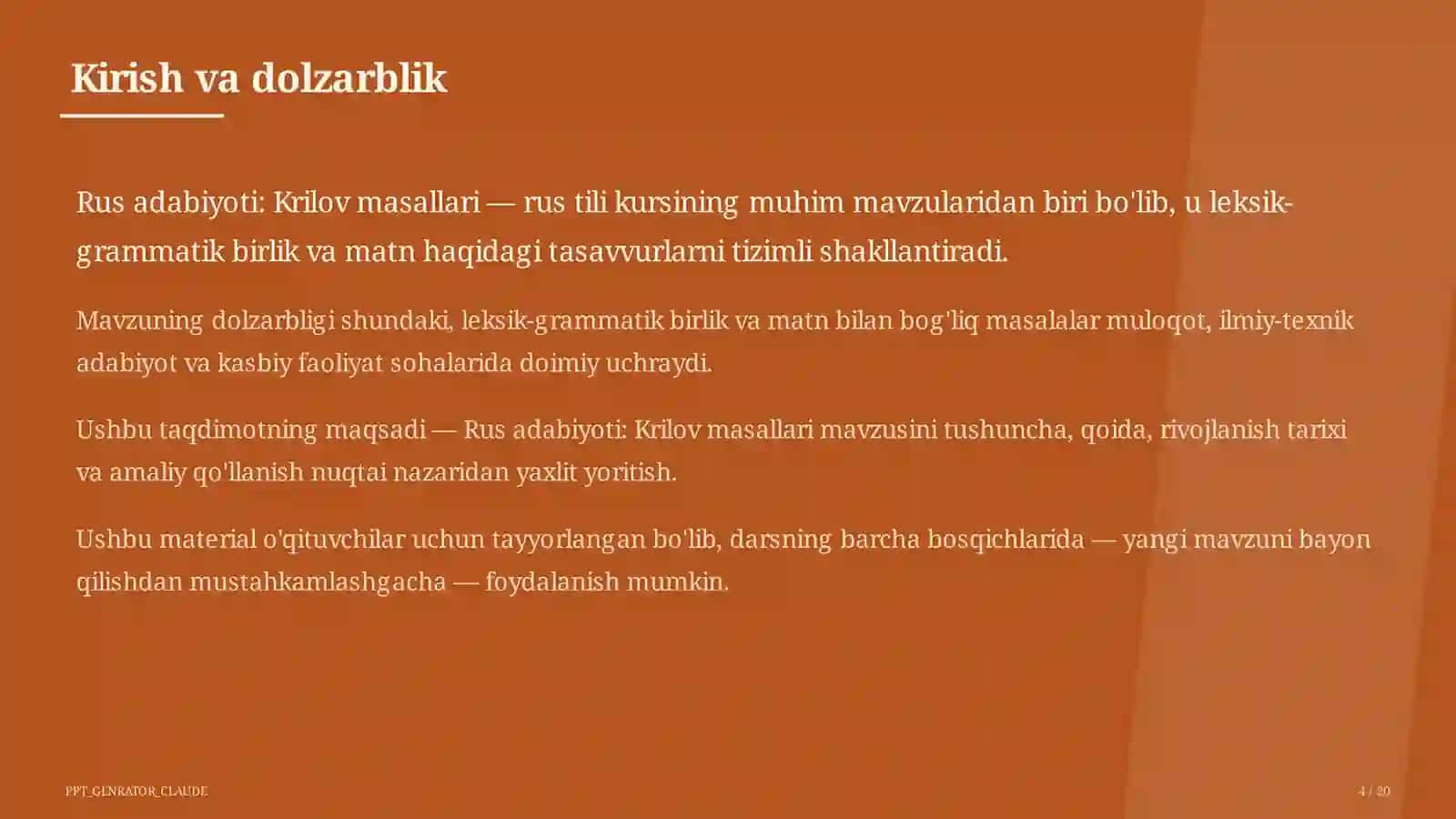 Krilov masallari (6-sinf) 4