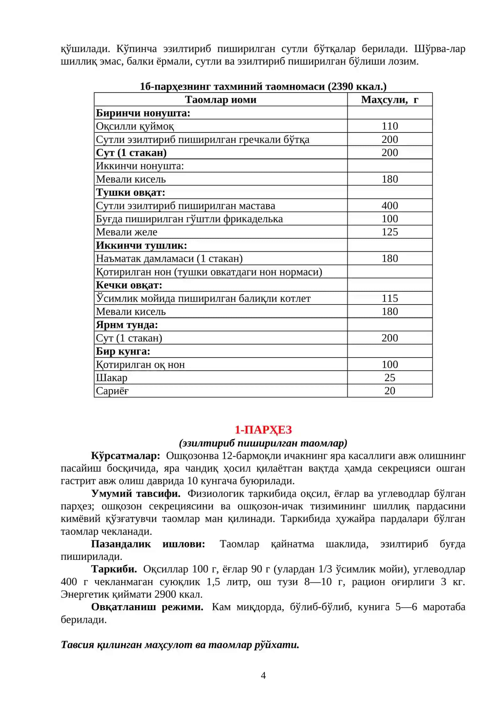Диетотeрапия 4