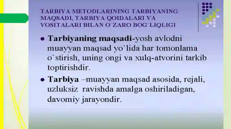 RIVOJLANISH PSIXOLOGIYASI FANIDAN TAYYORLAGAN TAQDIMOTI 4