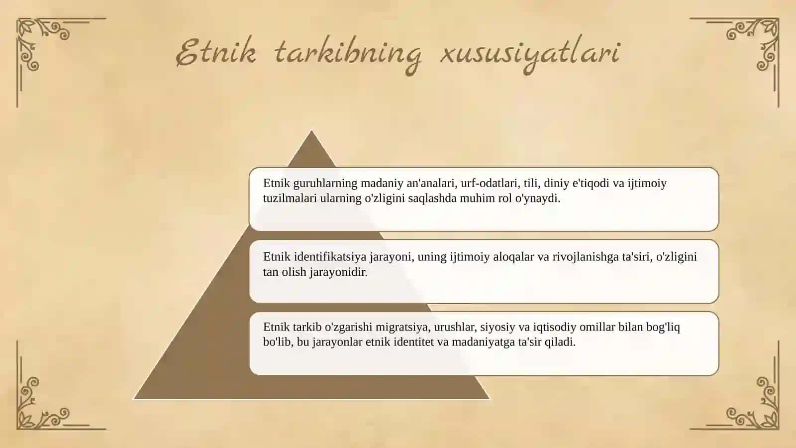 Jahon xalqlarining etnik tarkibi va ularning tasniflashning asosiy tamoyillari 4