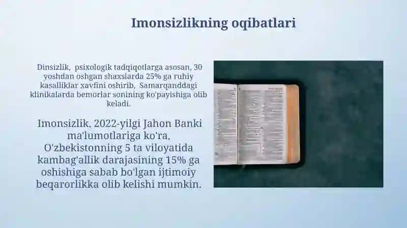 Imon turlari 4