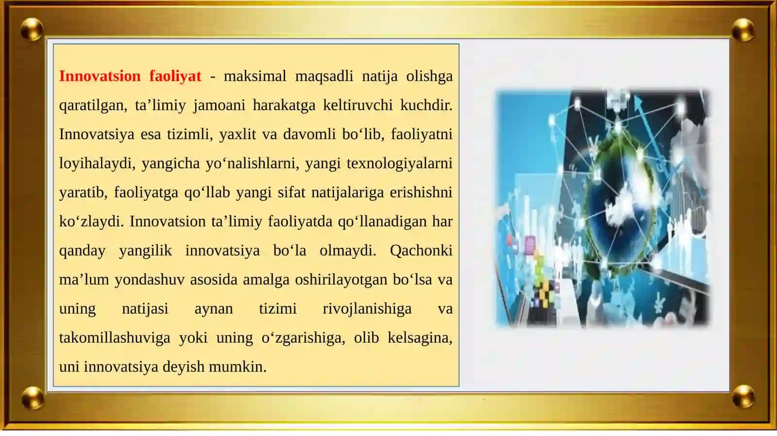 Pedagogik Innovatsiya va Qo‘ituvchining Kvalimetrik Faoliyatini Yaxlit O‘rganish 4