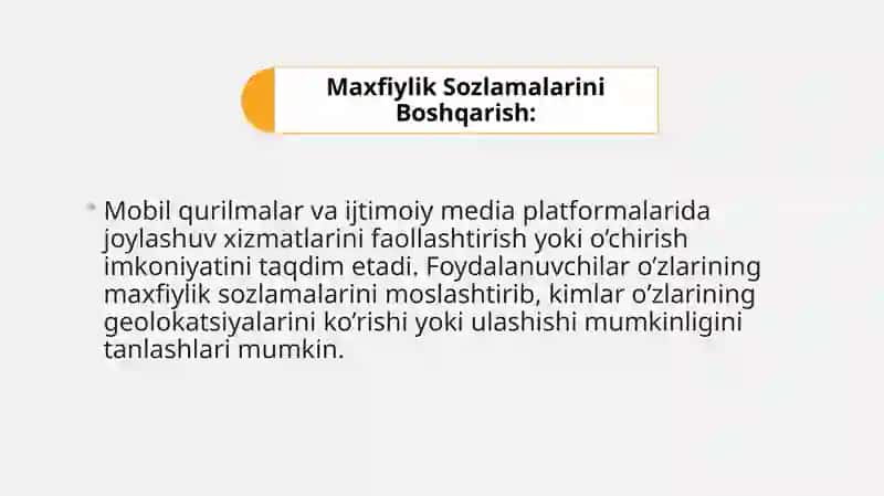 Geolakatsiyada maxfiylik 4