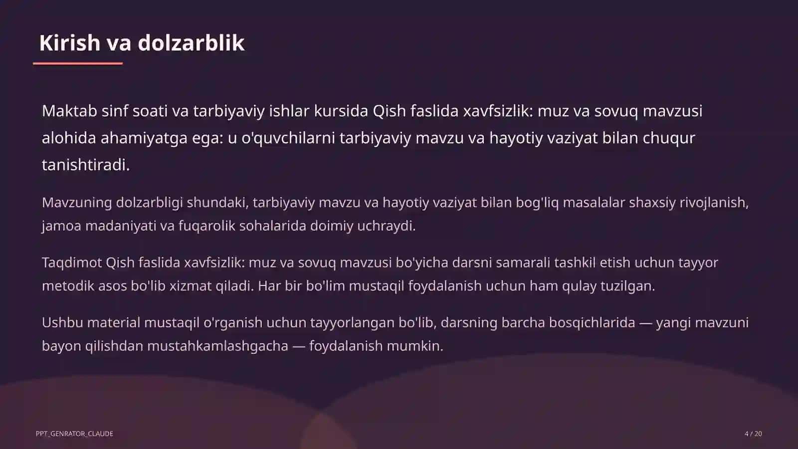 Qish faslida xavfsizlik: muz va sovuq 4