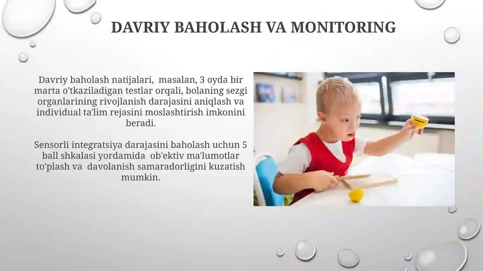 Sensorli idrokning xususiyatlari 4