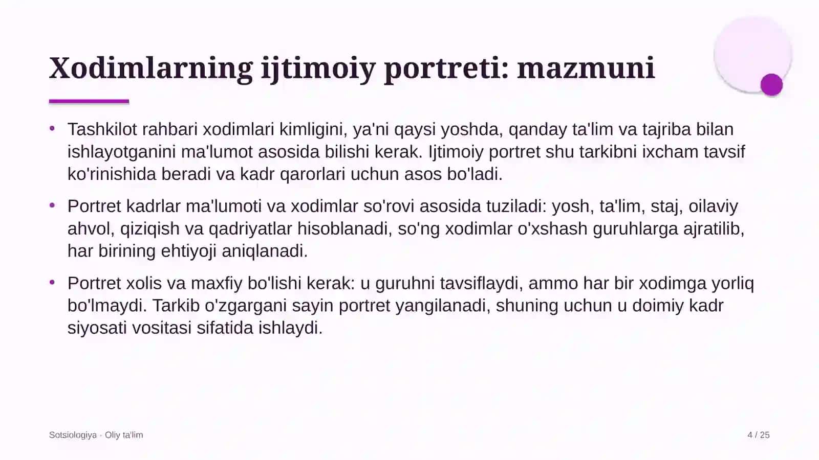 Lizing kompaniyalarida xodimlarning ijtimoiy portreti 4
