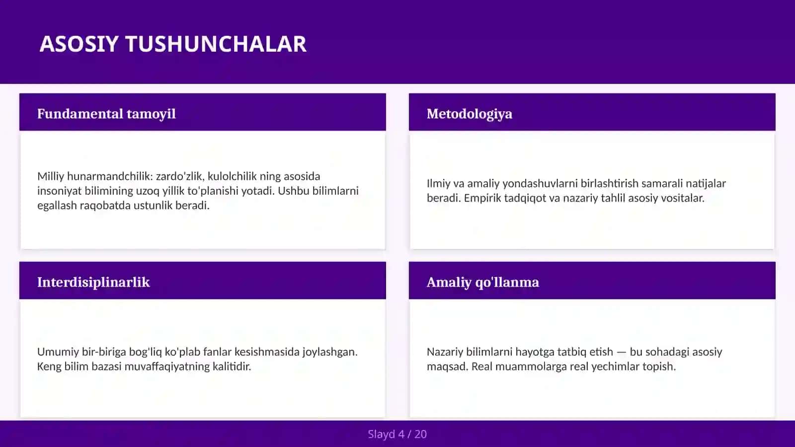 Milliy hunarmandchilik: zardo'zlik, kulolchilik 4