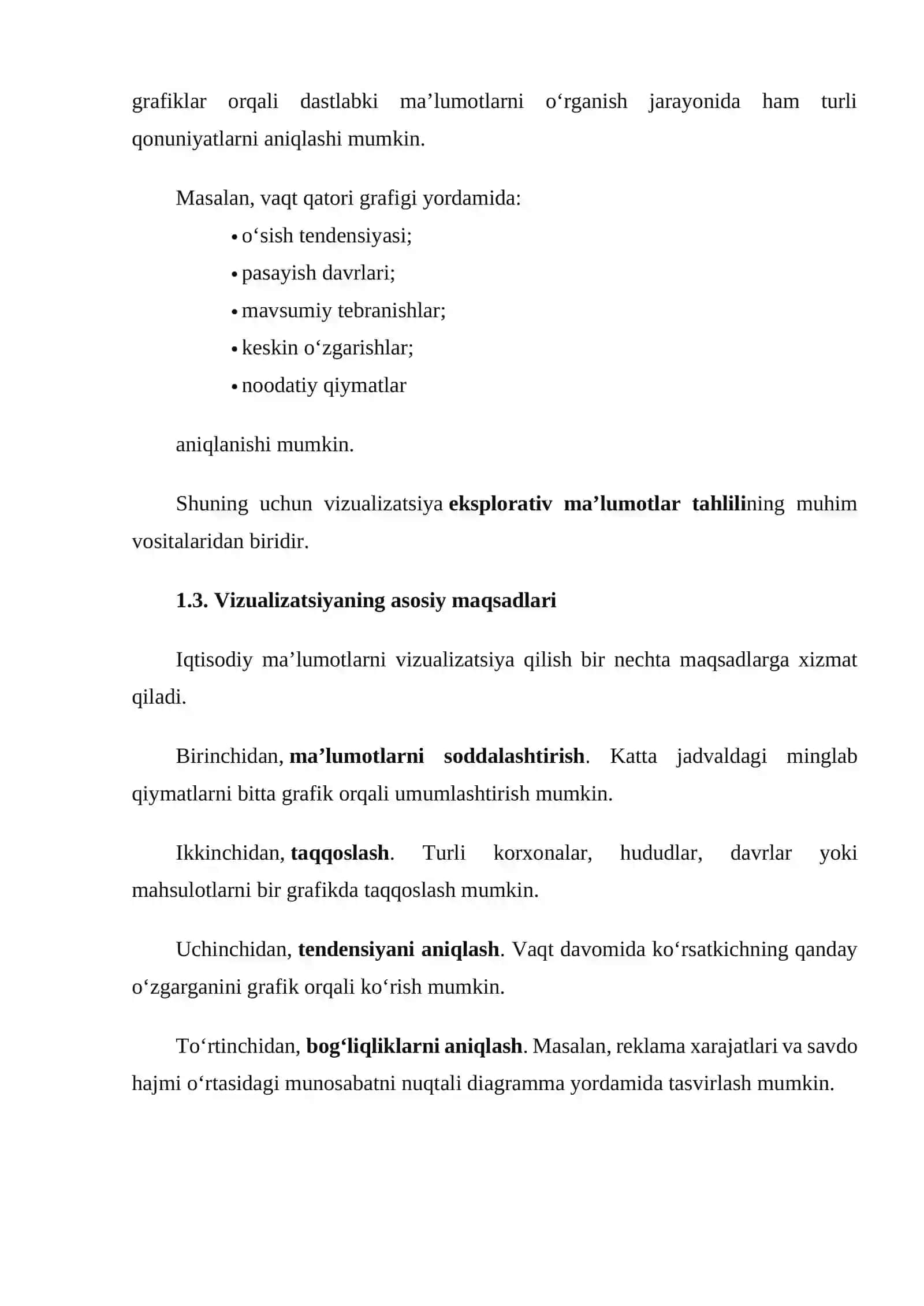 IQTISODIY MA’LUMOTLARNI VIZUALIZATSIYA QILISHNING NAZARIY ASOSLARI 4