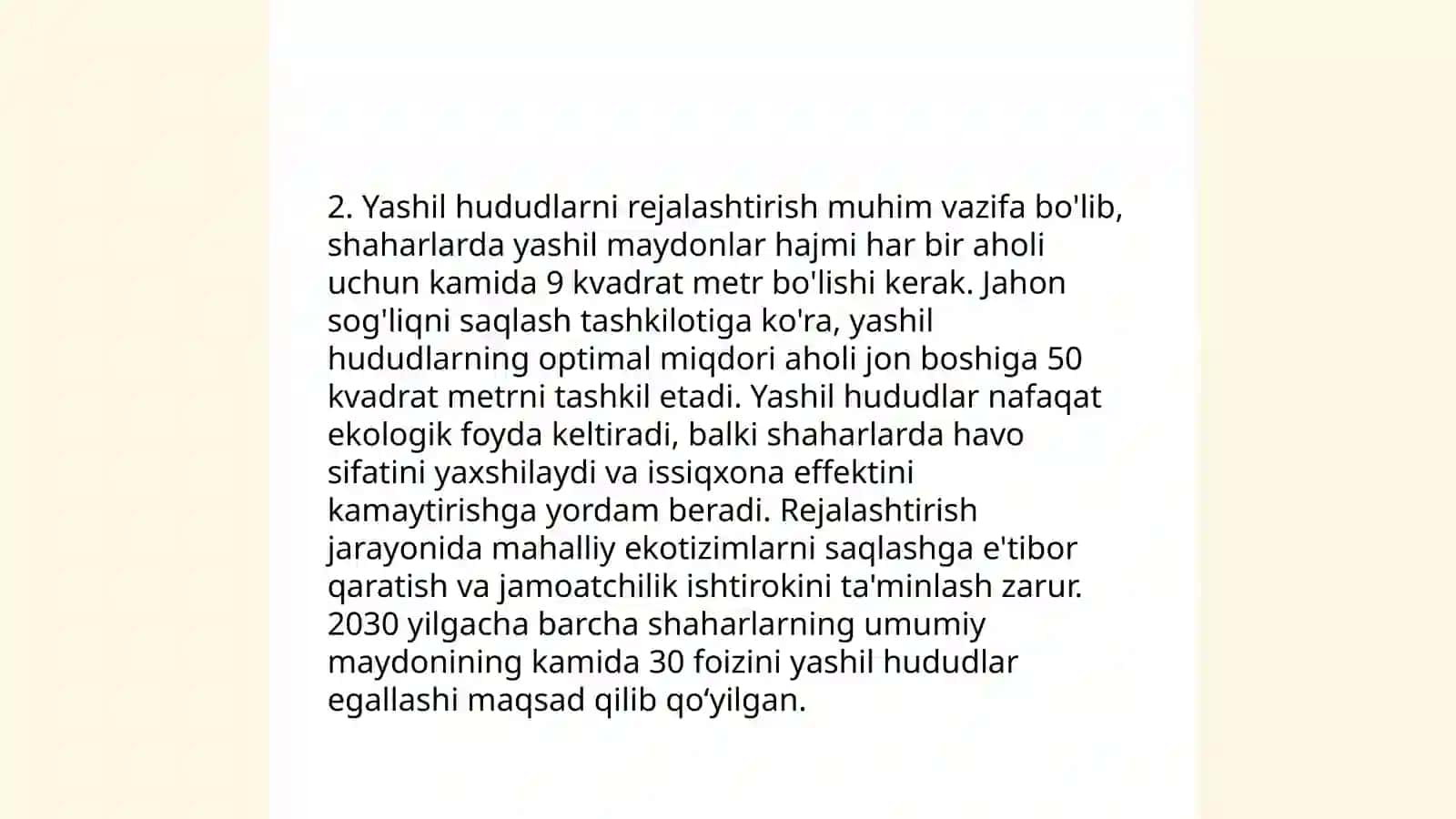 Komunal xo'jaligi tizimida obodonlashtirish va ko'kalamzorlashtirish 4