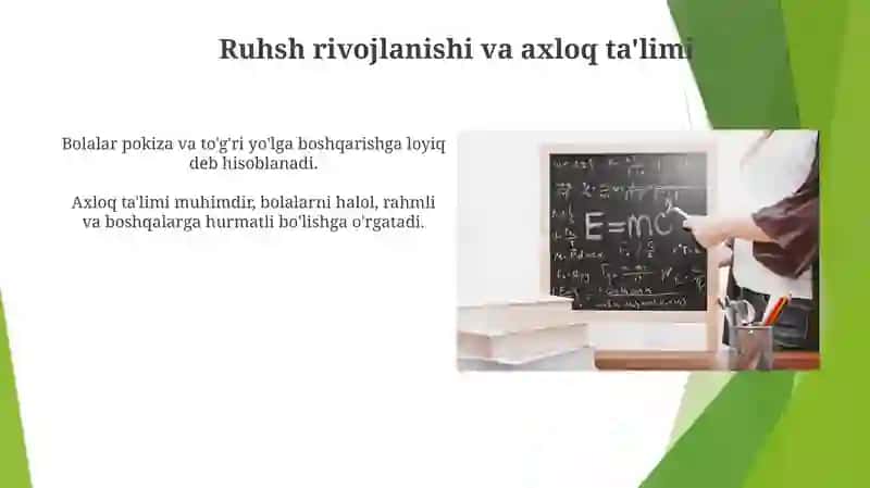 Avestoda bolalar talim tarbiyasiga oid qarashlar 4