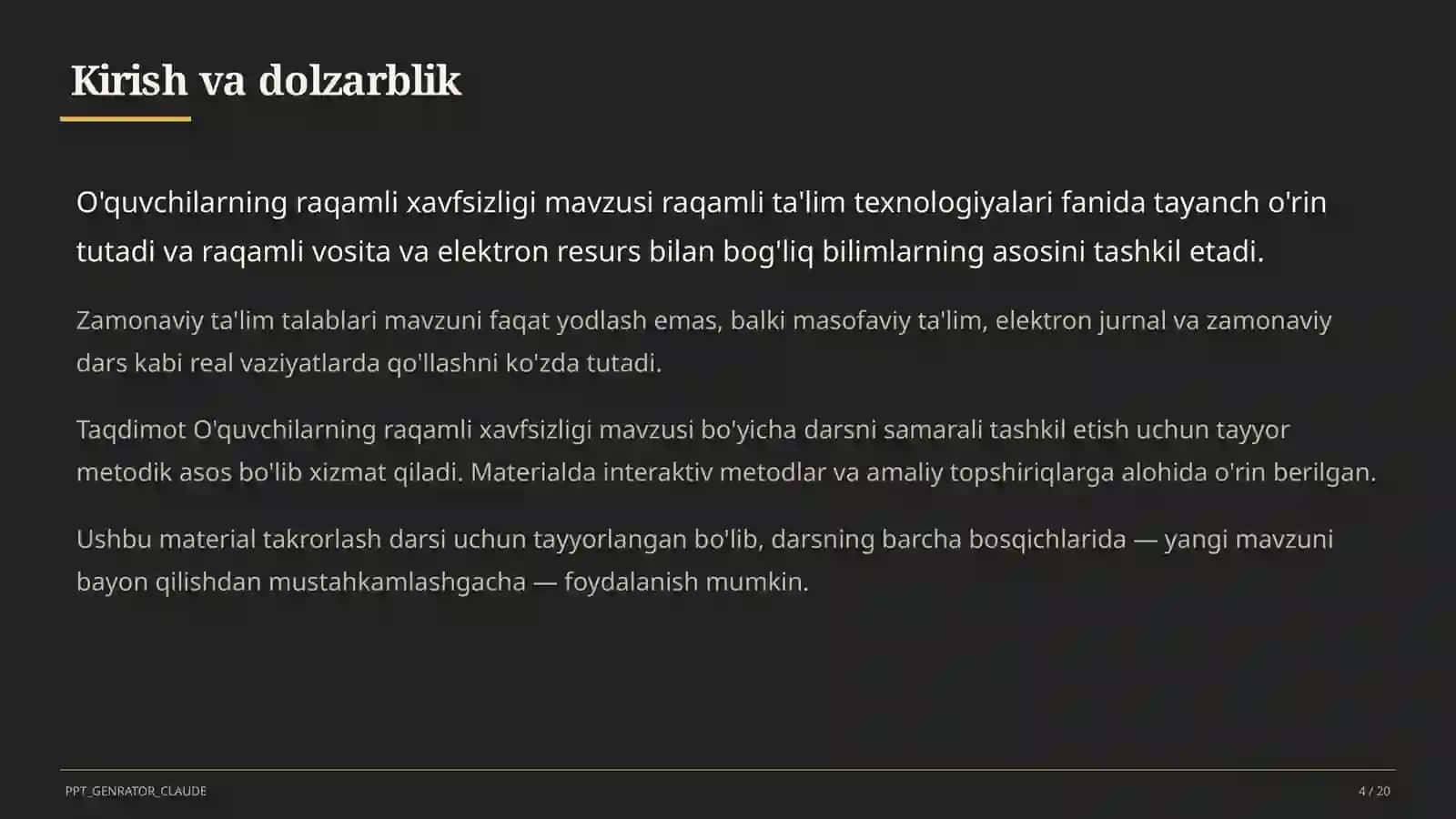 Raqamli Ta'lim Texnologiyalari 4
