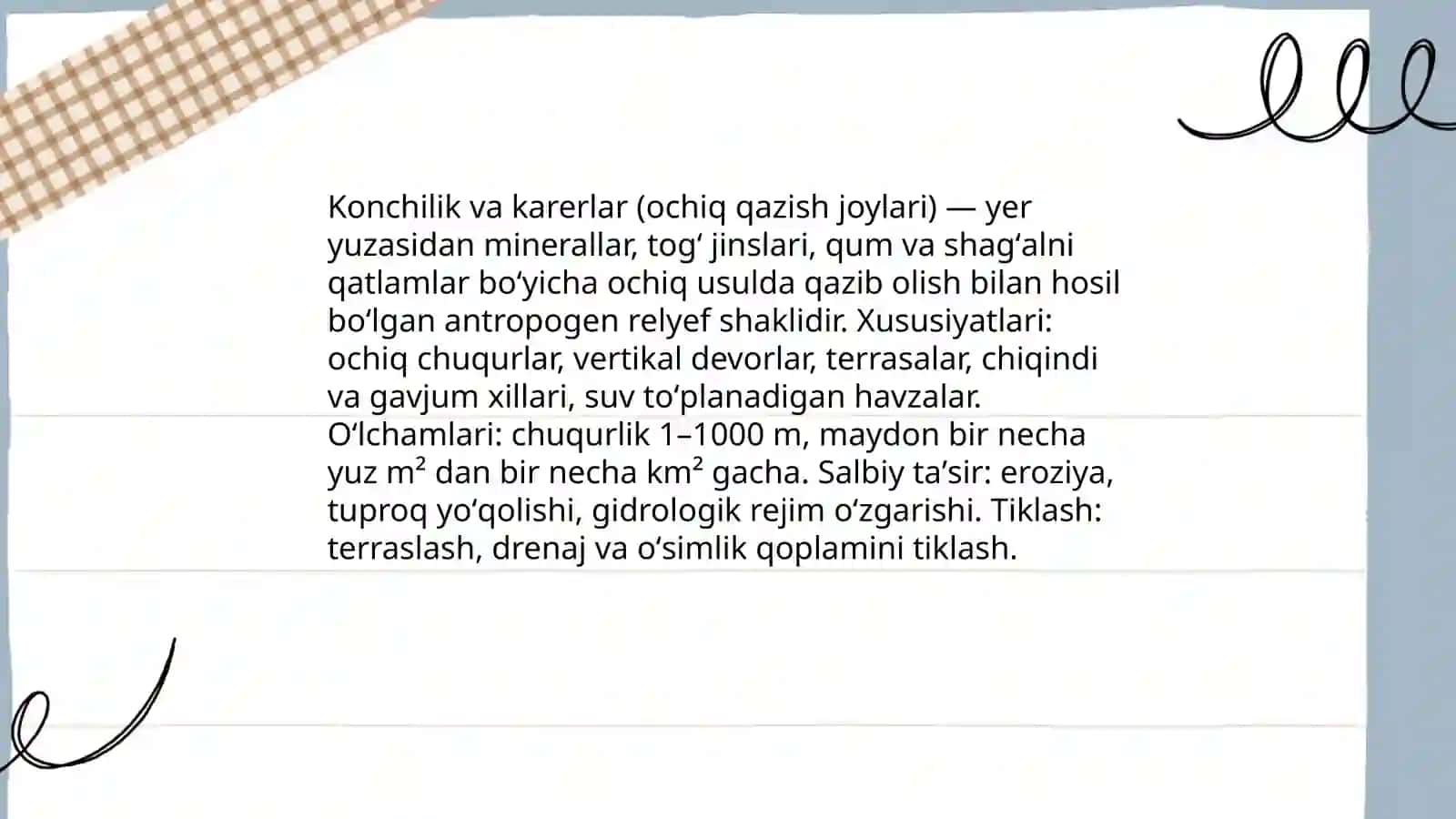 Antropogen relyef shakllari 4