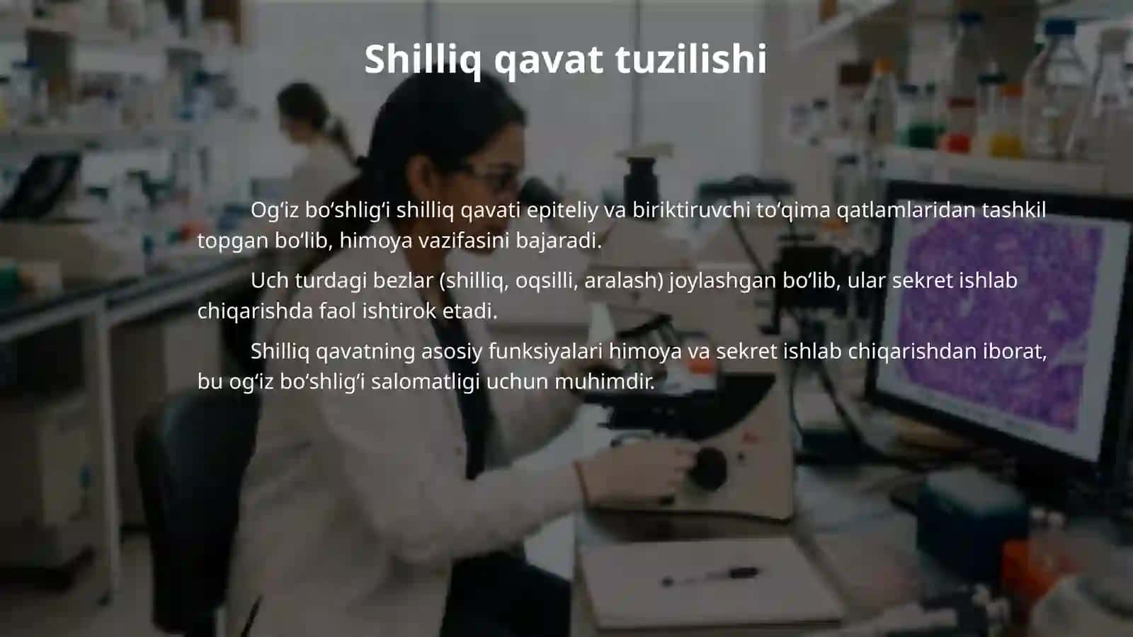 Ogʻiz boʻshligʻi shilliq qavati. Tish alveolyar va bazal yoylari. Okklyuzion egriliklar va tekisliklar. Tish yoylari shakllari 4