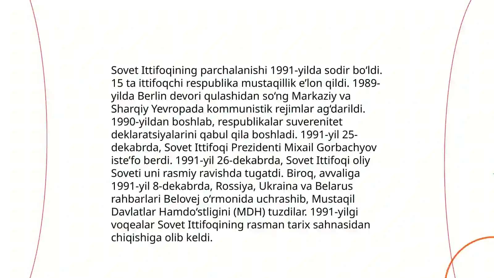 Oʻzbekiston mustaqillikka erishish jarayoni 4