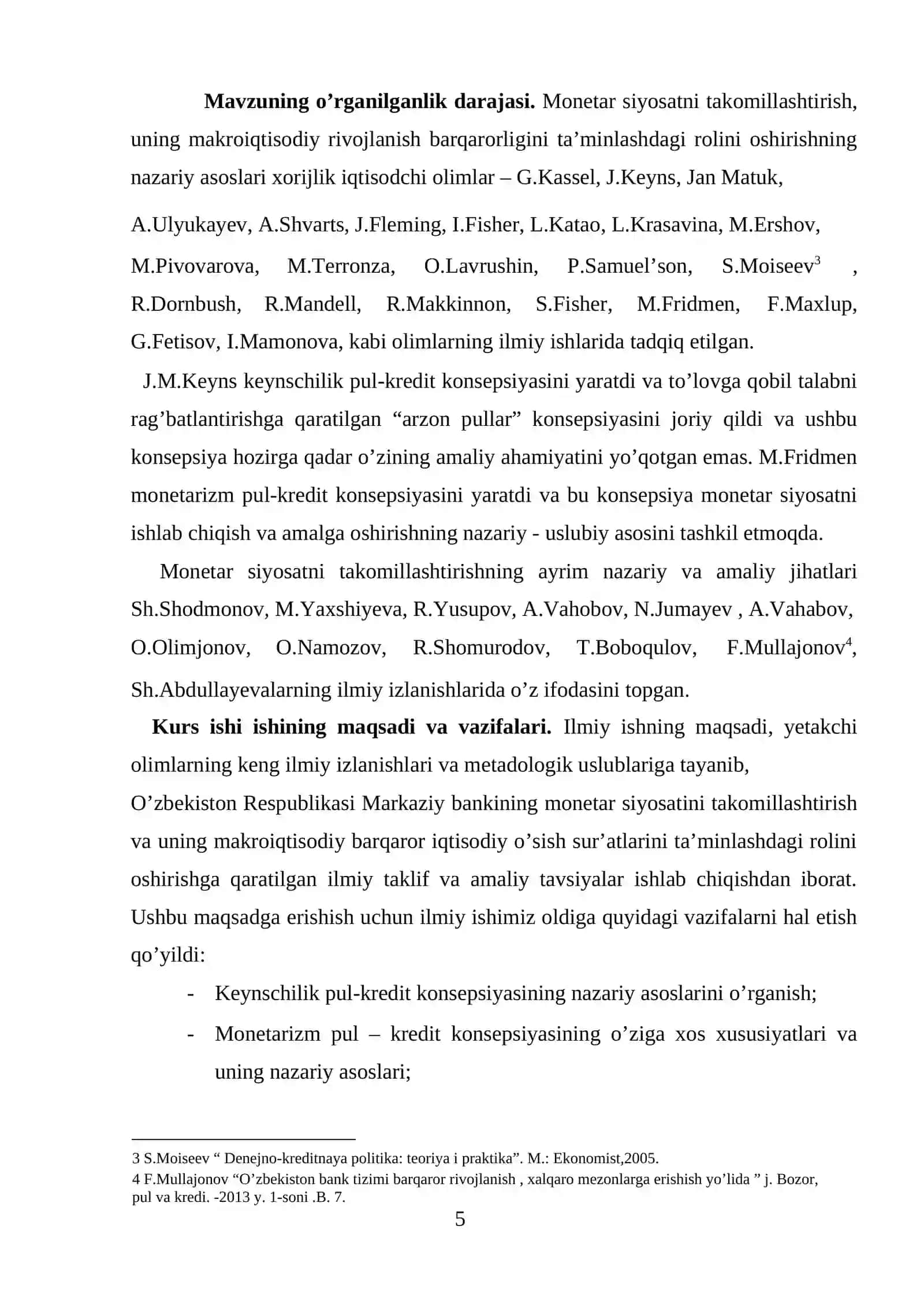 OCHIQ IQTISODIYOTDA PUL-KREDIT SIYOSATI 4