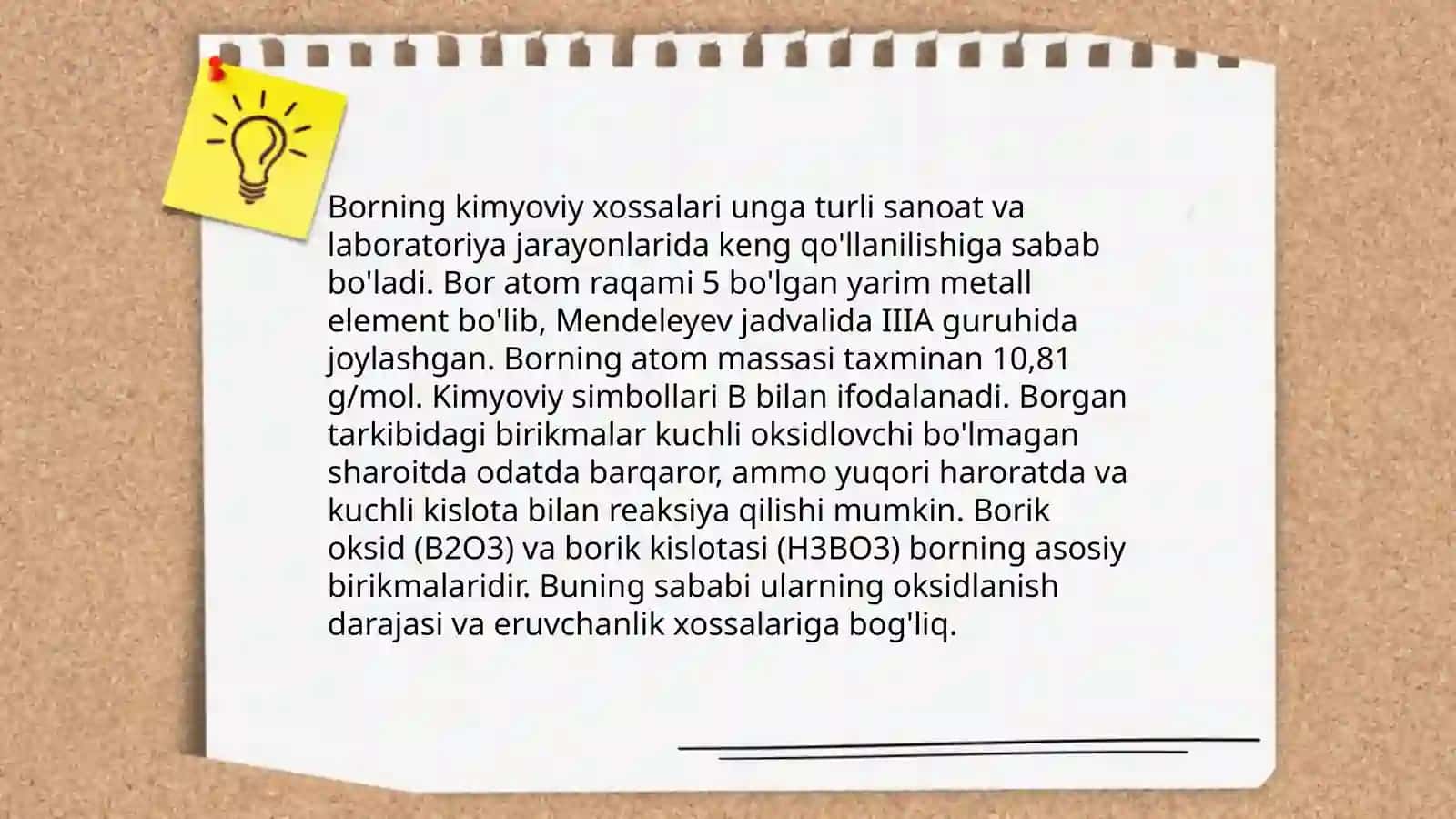 Bor elementi tuzilishi 4