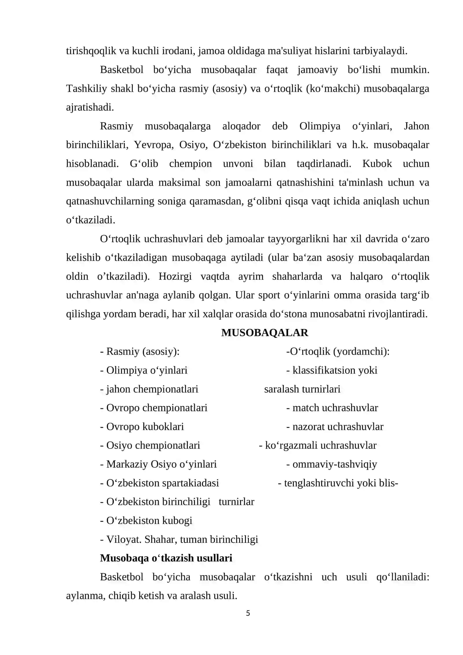 Musobaqa davrida sportchilarni tayyorlash uslubiyati 4