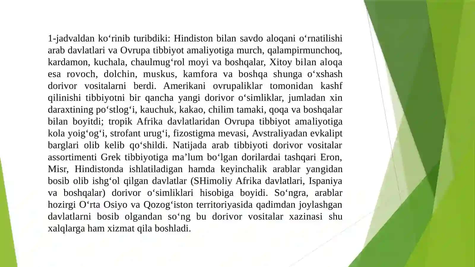Yangiistiqbollio‘simlik ustidaizlanishusullari 4