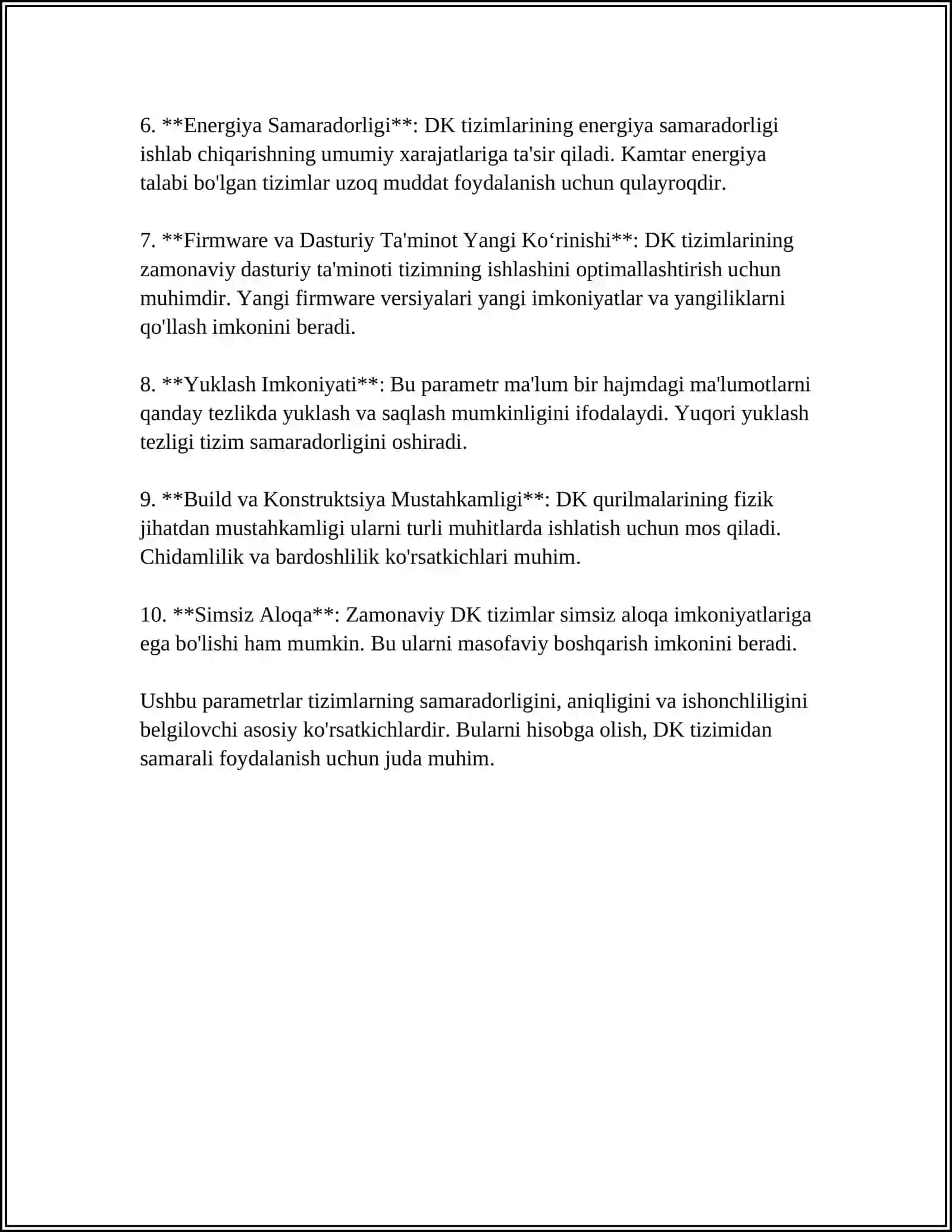 DK ASOSIY PARAMETRLARI 4