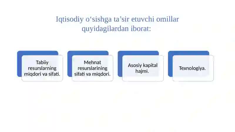 Iqtisodchilar uchun matematika 4