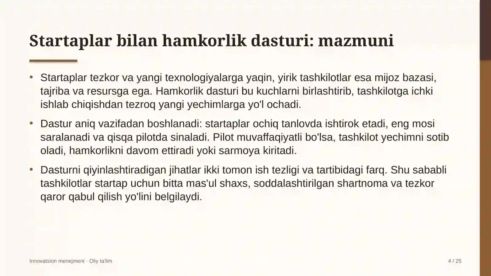temir beton buyumlari zavodlarida startaplar bilan hamkorlik dasturini yo'lga qo'yish 3580 4
