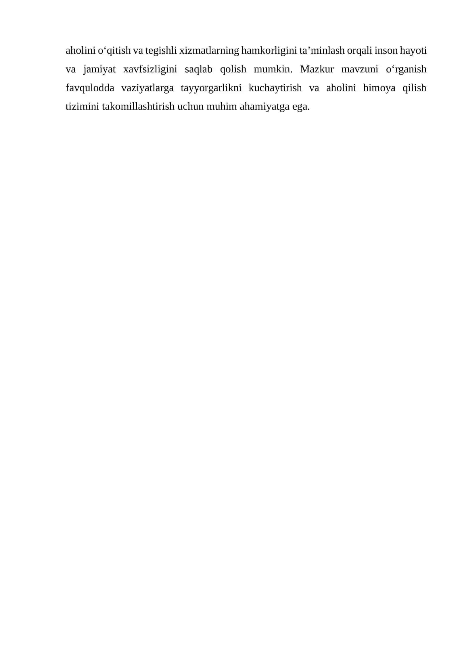 Favqulotda vaziyatlarda aholini evakvatsiya qilish 4