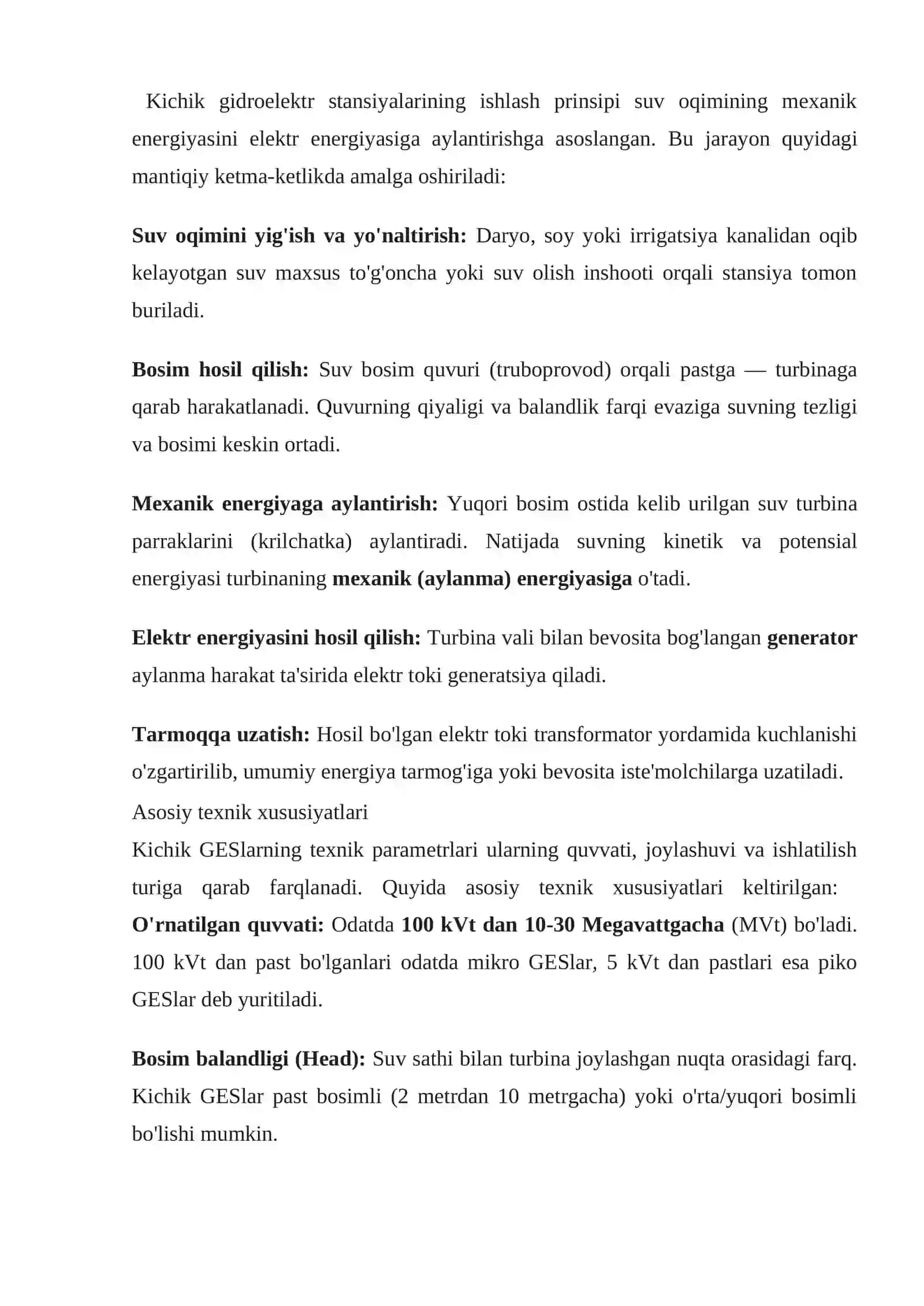 Kichik gidroelektr stansiyalar 4