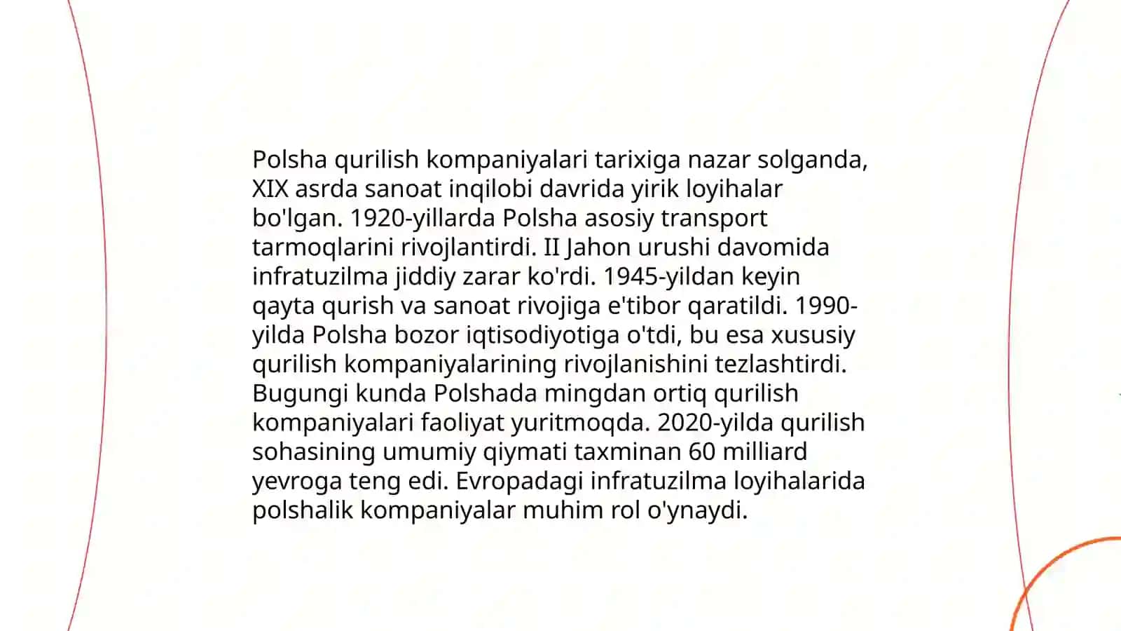 Polshada qurilish sanoati 4