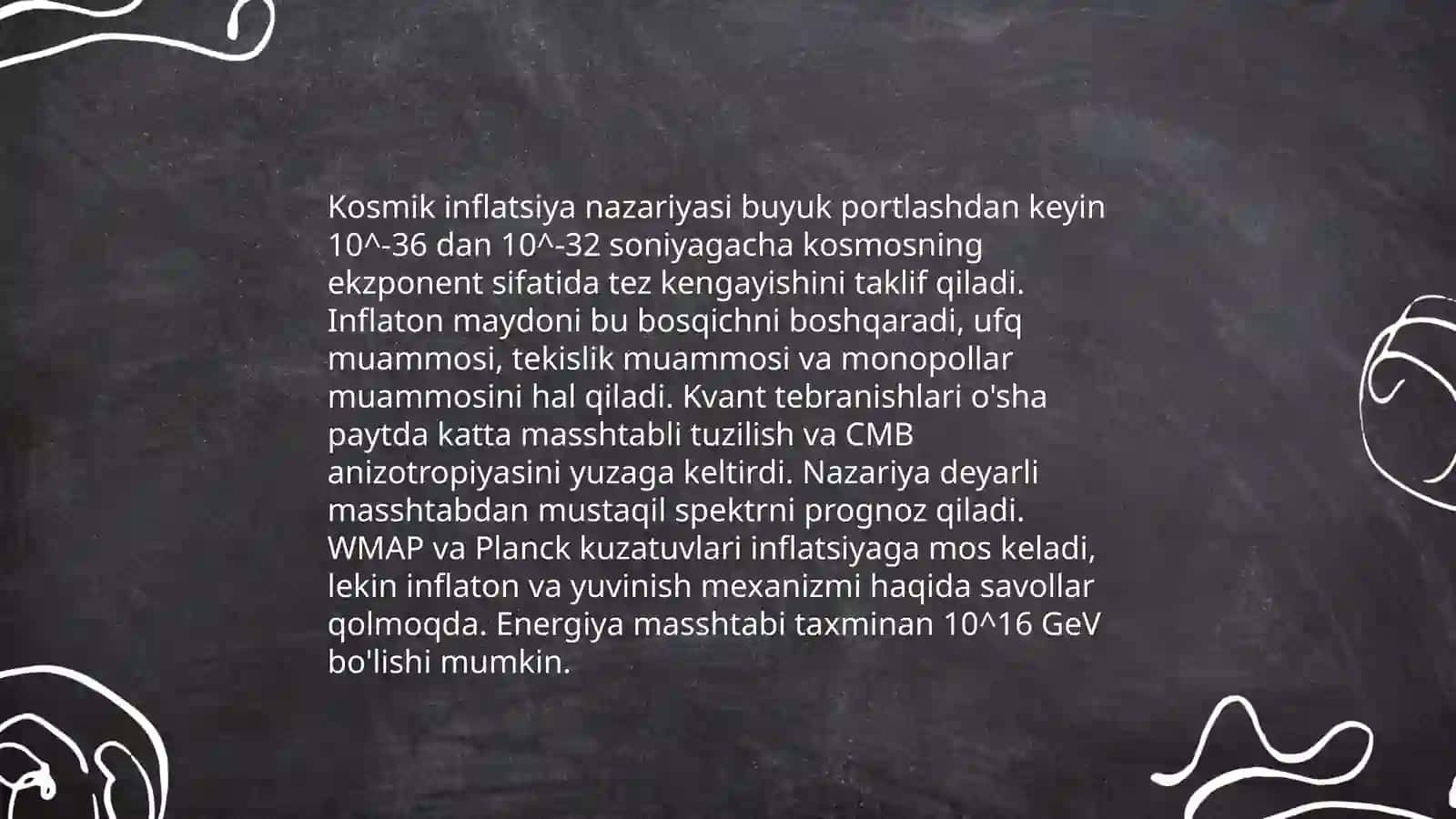 Katta portlash nazariyasi (Big Bang) 4