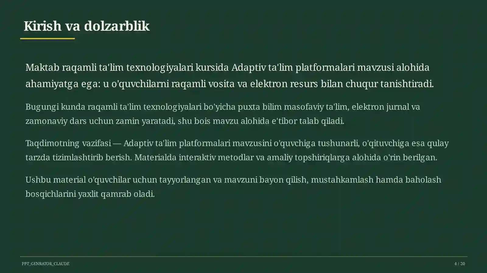 Adaptiv ta'lim platformalari 4