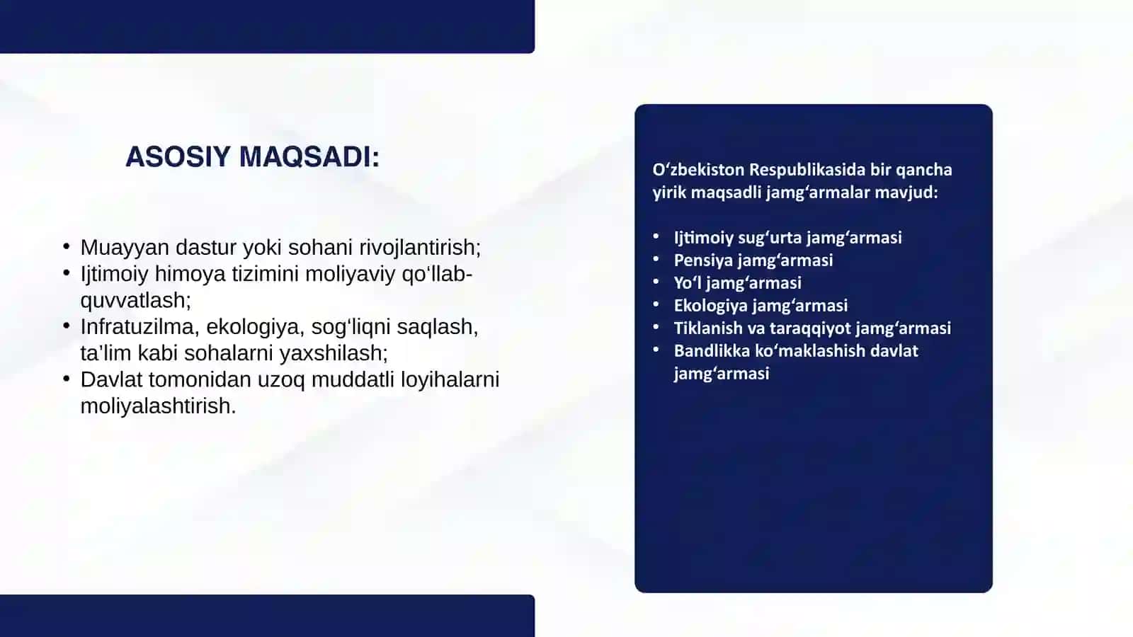 Davlatmaqsadlijamg’armalaribudjetlaripulmablag’larihisobi 4
