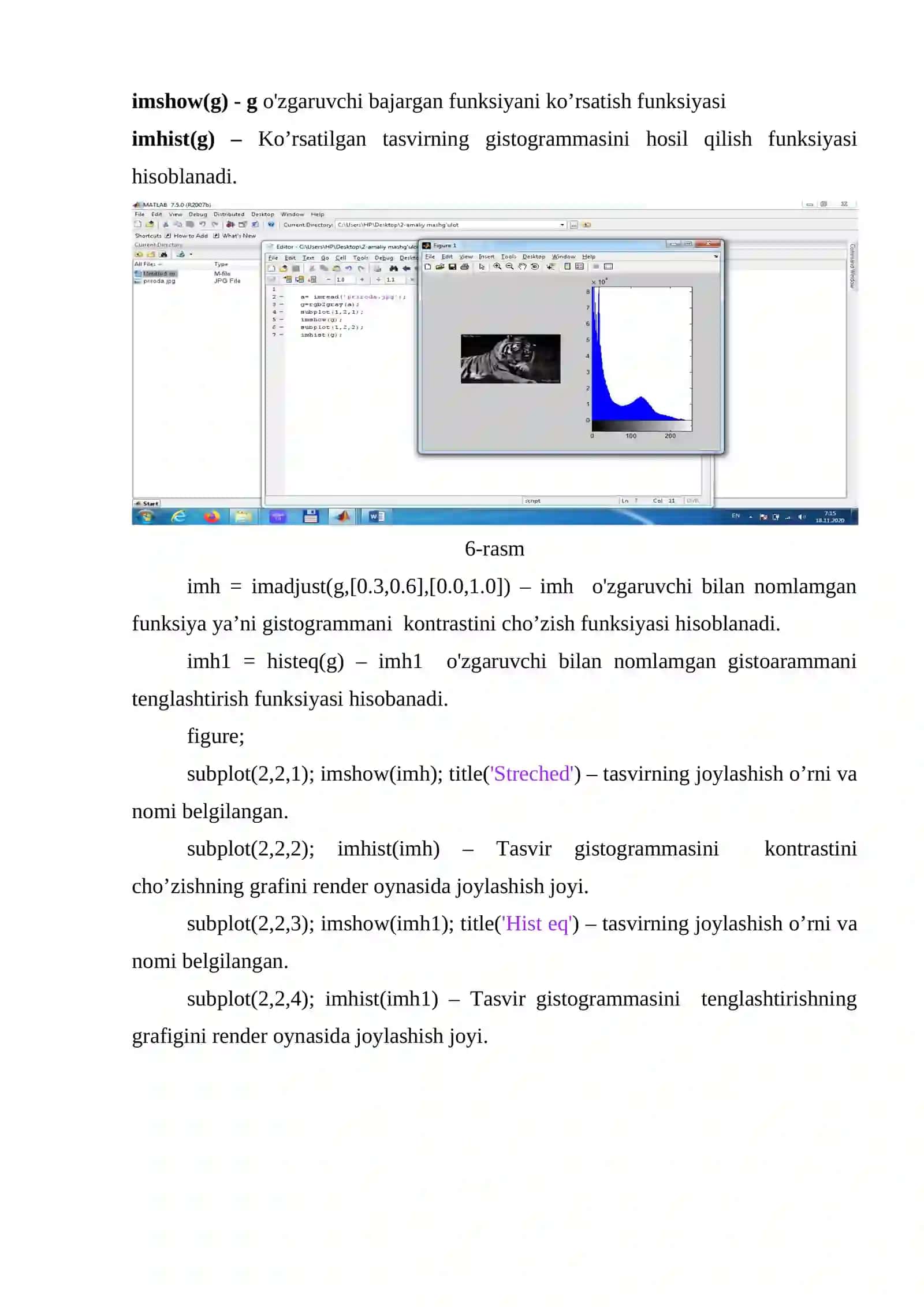 PARALLEL ISHLOV BERISH TEXNOLOGIYALARI YORDAMIDA SIGNAL VA TASVIRLAMI QAYTA ISHLASH 4