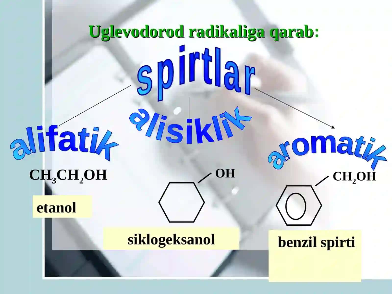 Bir va ko’p atomli spirtlar 4