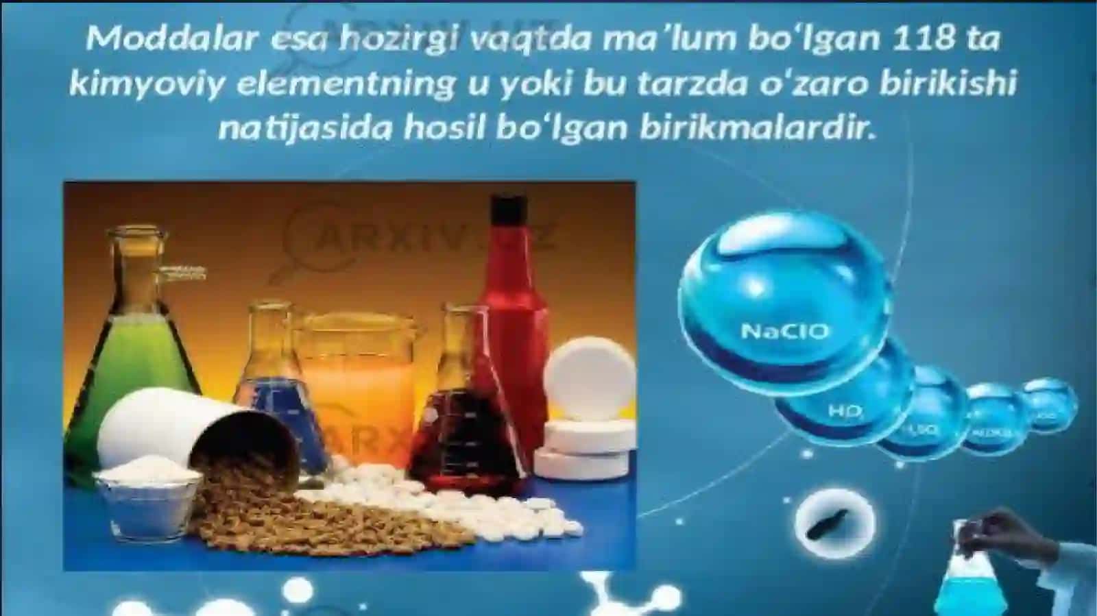 Kimyoning rivojlanishi tarixi 4